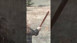 Slow Motion Atlatl Throw #slowmotion #atlatl #spearthrower