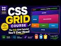 CSS Grid Course - The Only Grid Tutorial You'll Ever Need!