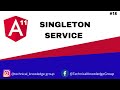 Angular 11 - Singleton Service in Angular 11 #tutorial 18