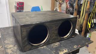 Dual Massive Hippo 1222 MBEnclosure tuned 33hz!