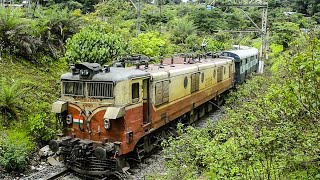 India's Old Workhorse WAM4 in Lush Green Khandala!! 11025 Bhusawal Pune Express