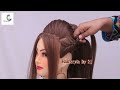 10 super elegant open hairstyle for new year l bridal hairstyles kashee s l engagement look