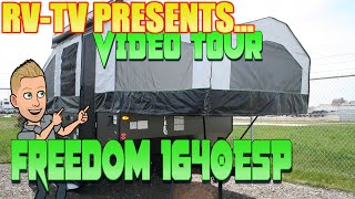 2020 Rockwood Freedom 1640ESP  review \u0026 walk through video with Tyler of Rangeland RV.