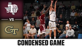 Texas Southern vs. Georgia Tech Condensed Game | 2024-25 ACC Men’s Basketball