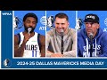 2024-25 Dallas Mavericks Media Day | Full press conferences and interviews