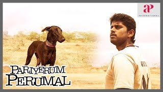 Pariyerum Perumal Tamil Movies Scenes | Title Credits | Kathir intro | Kathir loses his canine