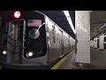 ᴴᴰ r179 a trains in lower manhattan u0026 downtown brooklyn