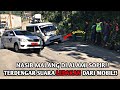 Seperti Offroad - Sopir Barbar Hantam Patahan Jalan Di Tanjakan Batu Jomba!! Ban Meledak!!