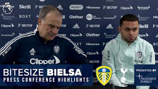 We will stick to our principles | Marcelo Bielsa press-match press conference | Leeds United v Spurs
