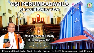 The Most Beautiful Church (4k) CSI Perumkadavila Church Dedication, Awesome Temple of God in Kerala.