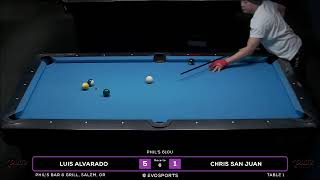 LUIS ALVARADO vs ROB CAMERON - PHIL'S BAR \u0026 GRILL - TABLE 1 | EvoSports