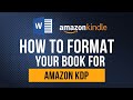 Get Your Book READY for Amazon KDP Publishing!