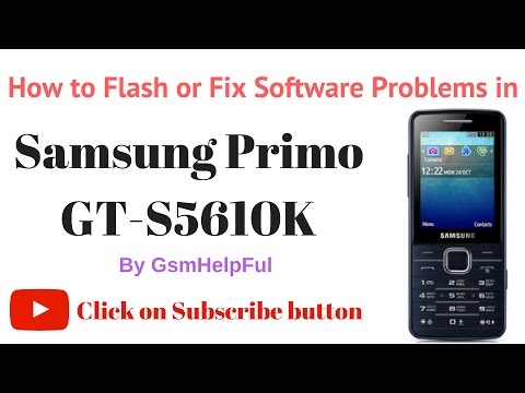 Samsung S5610 Proshivka Ufs