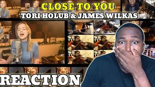 Close To You - Carpenters cover by Tori Holub & James Wilkas ( FIRST TIME REACTION ) ❤ WOW