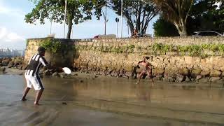 Frescobol Guarujá- Beto nos ataques