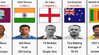 International Cricket Records That Will Never Be Broken | Unbreakable Records in Cricket History