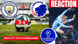 Man City vs FC Copenhagen 3-1 Live Stream UEFA Champions League UCL Football Match Score Highlights