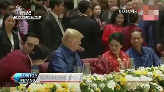 Intip Yuk! Momen Akrab Donald Trump, Jokowi, \u0026 Iriana Jokowi