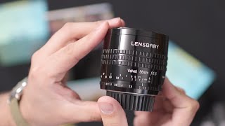 Unboxing of Lensbaby Velvet 56