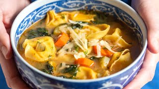 Easy Tortellini Soup Recipe