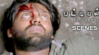 Pattiyal Tamil Movie | Scenes | Arya Killed By Rana With Haneefa Support