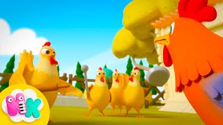 Bêtes sont les poules 🐓 Chansons avec des Animaux pour Enfants | HeyKids en Français