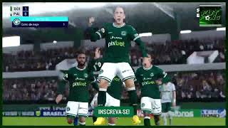 Goiás x Palmeiras AO VIVO GAMEPLAY | Brasileirão 2023