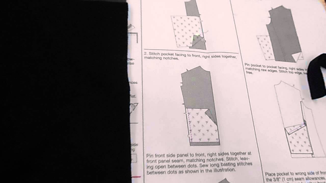 Fleece Jacket Part 2 Step 1 Youtube