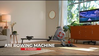 Sunny Health & Fitness Dynamic Air Smart Rowing Machine SF-RW520007