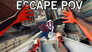 Miles Escapes Spider-Verse in Real Life POV!