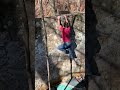 “double parked dually” walden’s ridge tn bouldering pebble mountainclimbing climbing arete