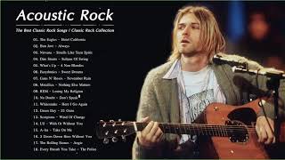 Acoustic Classic Rock 80s 90s - The Best Classic Rock Songs - Classic Rock Collection