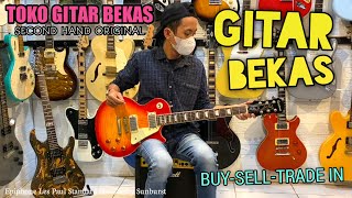 JUAL GITAR BEKAS LES PAUL MODEL ORIGINAL | Epiphone Les Paul Standard Plustop Pro | CALON MUSISI