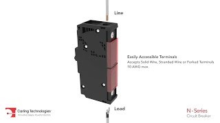 N-Series (Hydraulic-Magnetic Circuit Breaker) ©