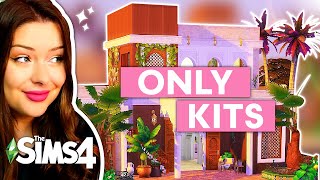 Using ONLY KITS to Build a House in The Sims 4 // Build Challenge
