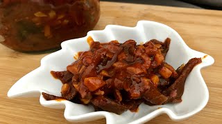 നാവിൽ വെള്ളംമൂറും അടമാങ്ങാ അച്ചാർ //Mango Pickle