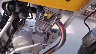 HONDA APE100  ヨシムラマフラー/125㏄ボアアップ