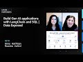 Build Gen AI applications with LangChain and SQL | Data Exposed