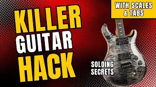 Killer Guitar Soloing Hack - with TABS & Scales & Theory