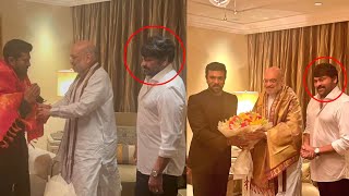 Ram Charan Making His Father Chiranjeevi Proud👏👏 | #GlobalStar Meeting With Home Minister Amit Shah