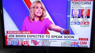 CNN's Pamela Brown Snaps [her fingers] on LIve TV