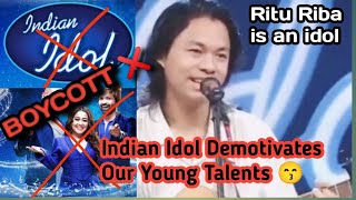 Ritu Riba wild card Entry or Boycott Indian idol🙏 🙏 justice must be served equally 👍#Ritu_Riba