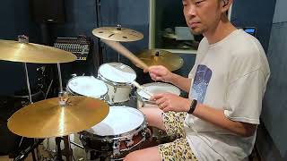 PUFFY/渚にまつわるエトセトラ_簡単バージョン 【ドラム譜 参考動画】【初級(Level 2)】 drum cover ドラムカバー