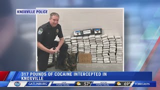 317 pounds of cocaine intercepted in Knoxville