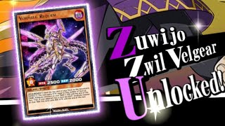 Zuwijo Zwil Velgear Unlocked - Yu-Gi-Oh Duel Links Go Rush New Character! #yugiohduellinks