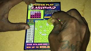 NEW FL TICKET! $3 POWER PLAY CASHWORD