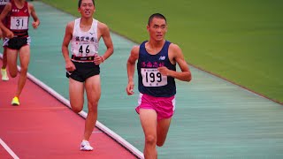 近畿ユース2022【第55回近畿高等学校ユース陸上競技対校選手権大会】1年男子1500m決勝