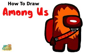 #How #To #Draw #Chewbacca #Among #Us #Character | #Draw #AmongUs #Drawing #For #Beginners #Toon