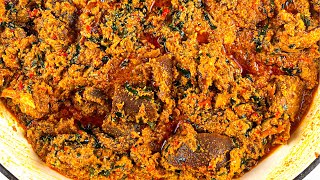 TRY THIS METHOD TO MAKE THE BEST EGUSI SOUP EVER!