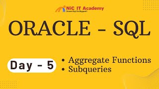 Oracle SQL for Beginners? It's EASIER Than You Think! Aggregate Functions, Subqueries